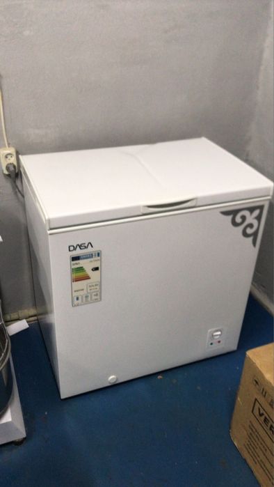 Холодильник+морозильник-как новый (саудасы бар )