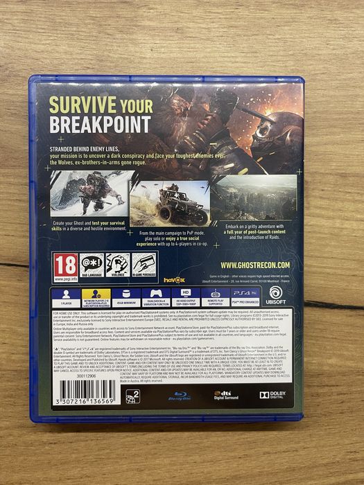 Tom Clancy’s Ghost Recon Breakpoint PS4 si PS5