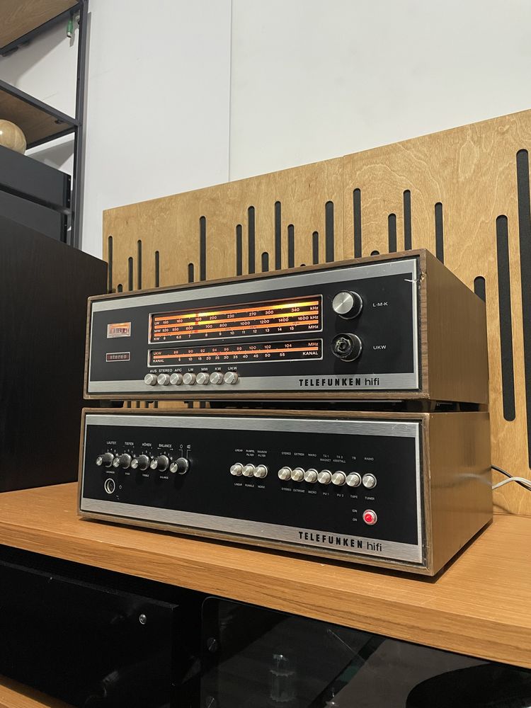 Vand / schimb amplificator telefunken hifi v 201a si tuner t 201