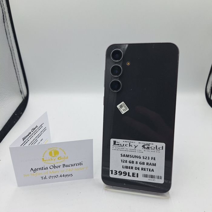 Samsung s23 fe 128 GB 8 GB RAM factura garanție #48145