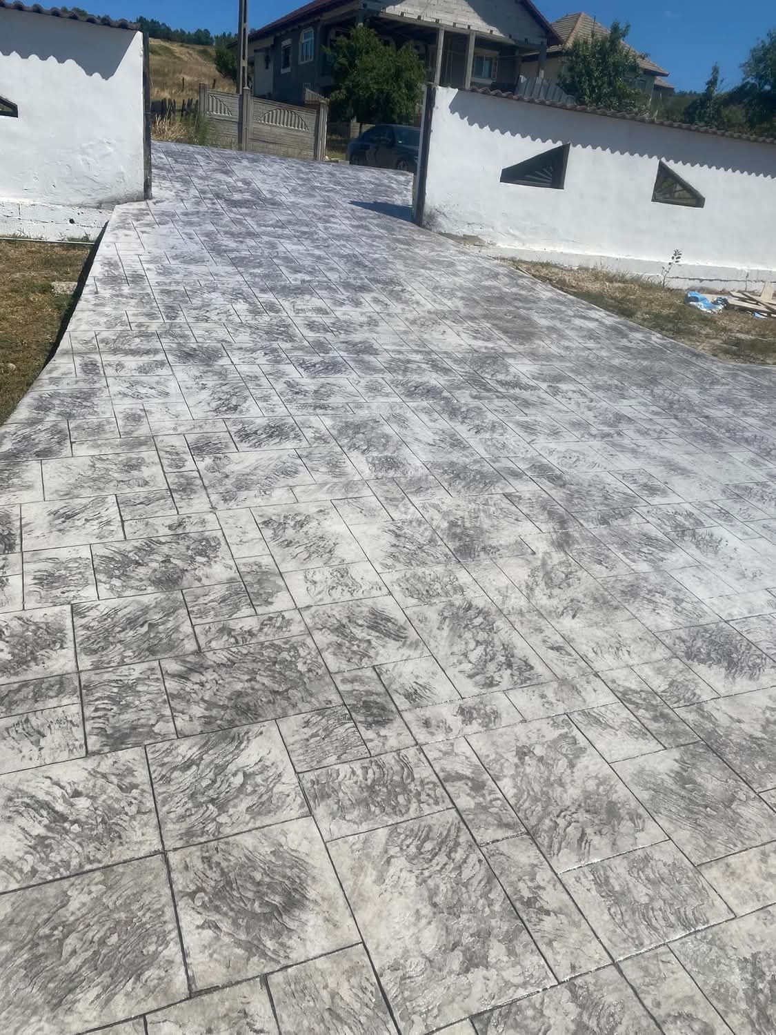 Beton amprentat oferta 100ron /mp