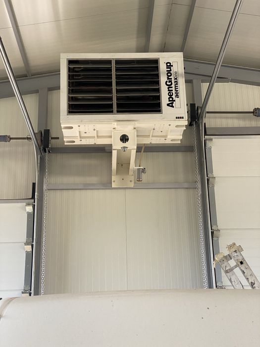 Generator / aeroterma  aer cald pe gaz / incalzire industriala