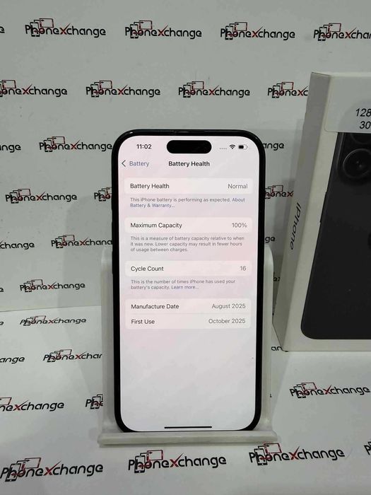 iPhone 16 Black Neverlocked 128GB