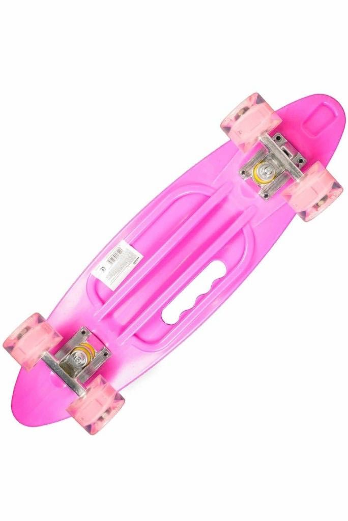 Портативен пени борд Action One ABEC-7,PU,Алуминий, Светещи гуми