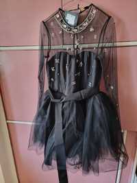 Черна рокля Twinset и подарък Фиксиращ спрей за грим Guerlain Parure