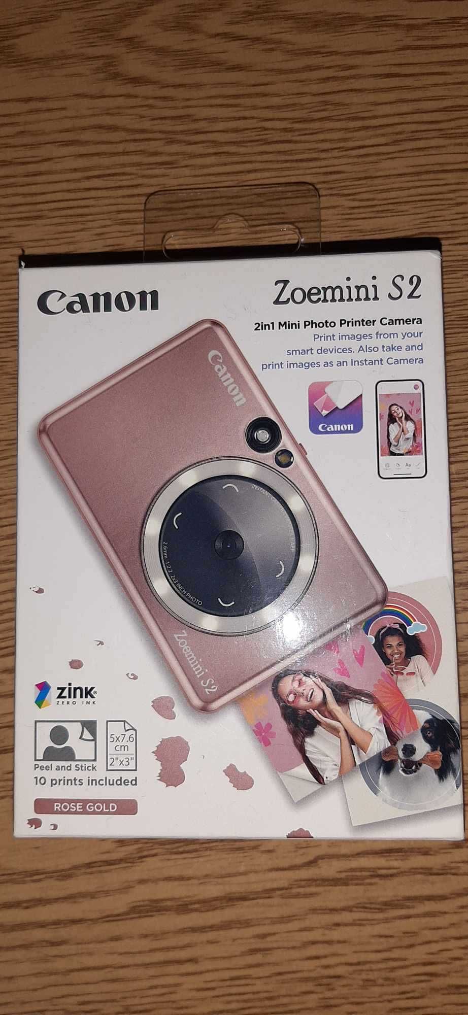 фотоапарат за моментални снимки Canon Zoemini S2