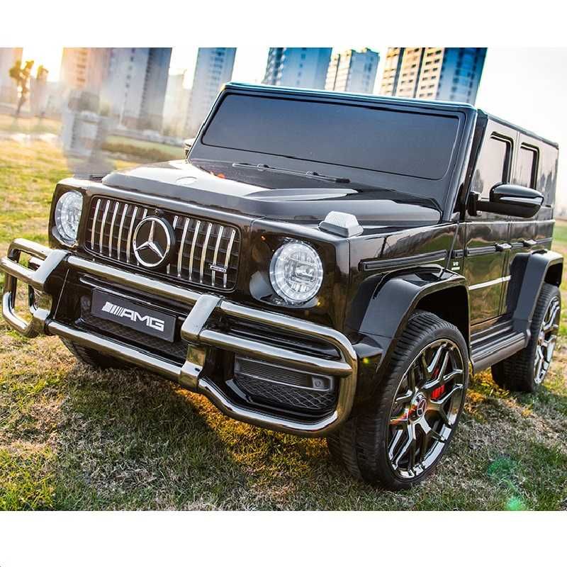 ДВУМЕСТЕН Акумулаторен джип Mercedes-Benz G63 AMG 24V батерия,MP3