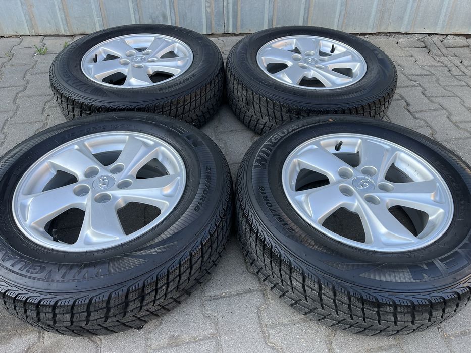 Jante 5x114.3mm, anvelope iarna 215/70 R16, Hyundai IX35, Tucson, Kia