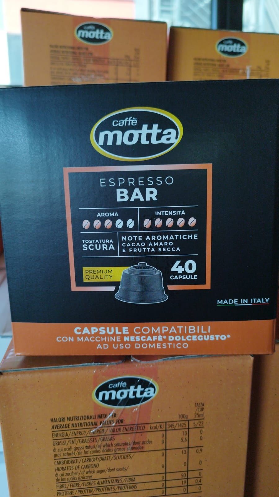Caffe Motta DOLCE GUSTO Кафе Мотта Долче Густо-40бр Капсули