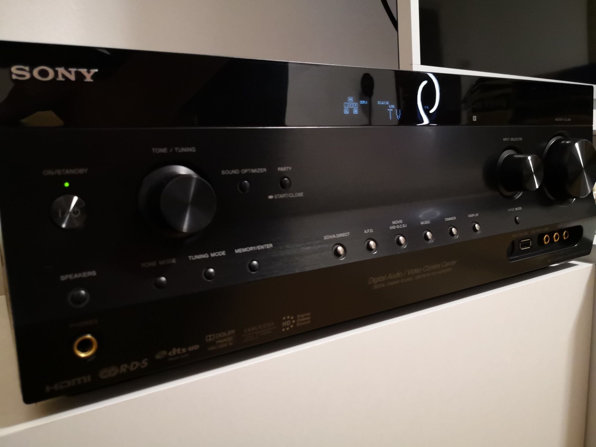 Home Cinema KEF 5+1 și Receiver Sony STR-DN 1030 7+2 Ch 1015 WATTS