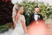 Rochie de mireasă elegantă , mărimea 38 + voal și accesorii
