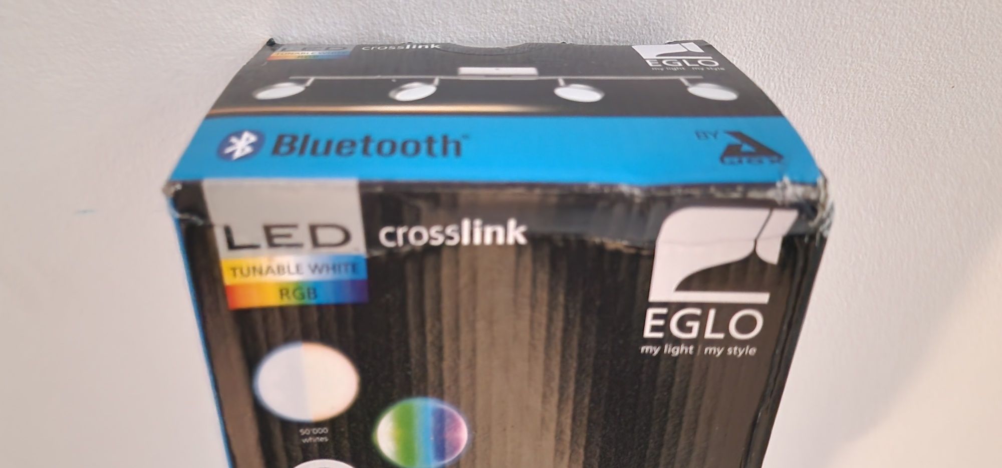 Led лампа RGB полилей Eglo спот Corropoli-C 33274 bluetooth