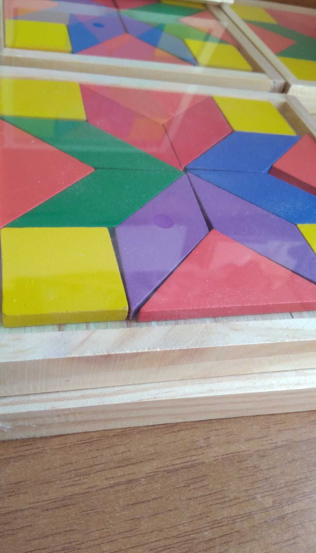 5 бр. дървени мозайки за 15лв. / дървени играчки