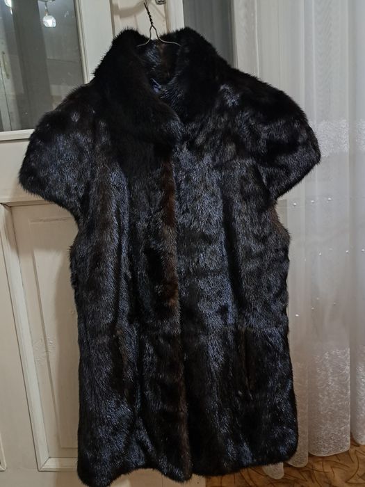 Натуральный норковый жилет