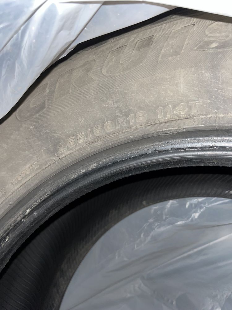 Продам резину шины Bridgestone 265/60/18