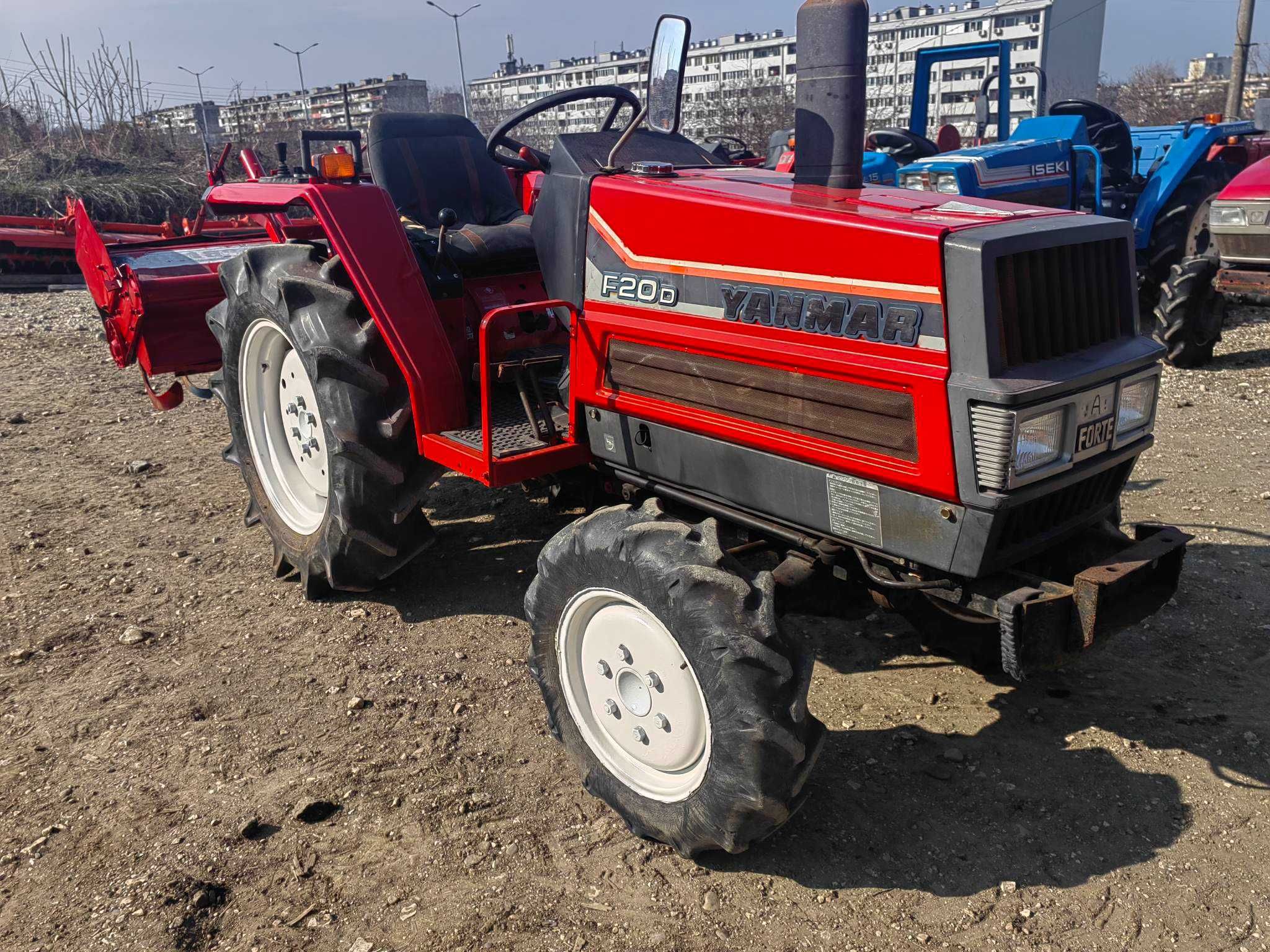 Трактор YANMAR F20D 4x4