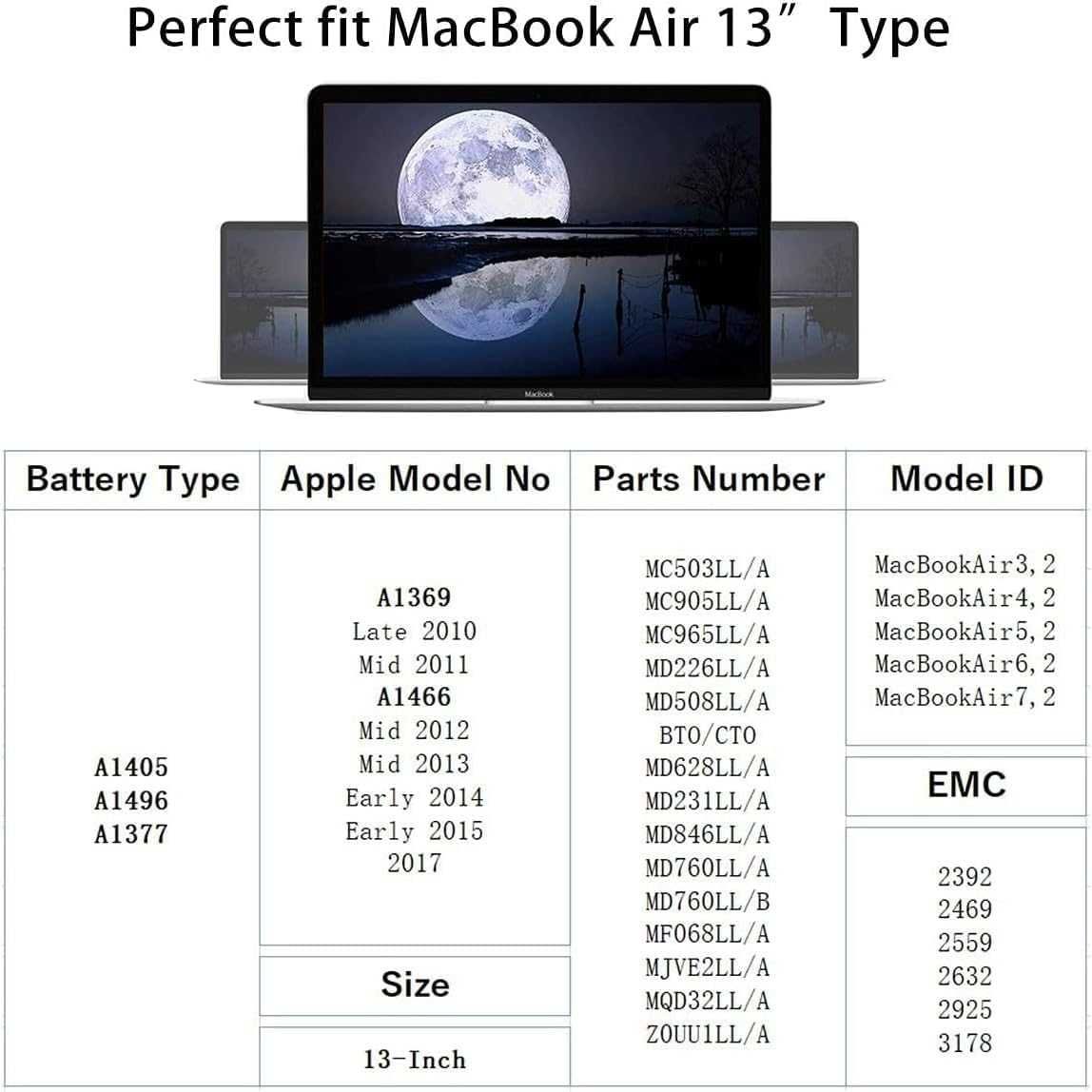 Baterie laptop, Pentru MacBook AIR A1496 A1405 A1377, de la 379 RON