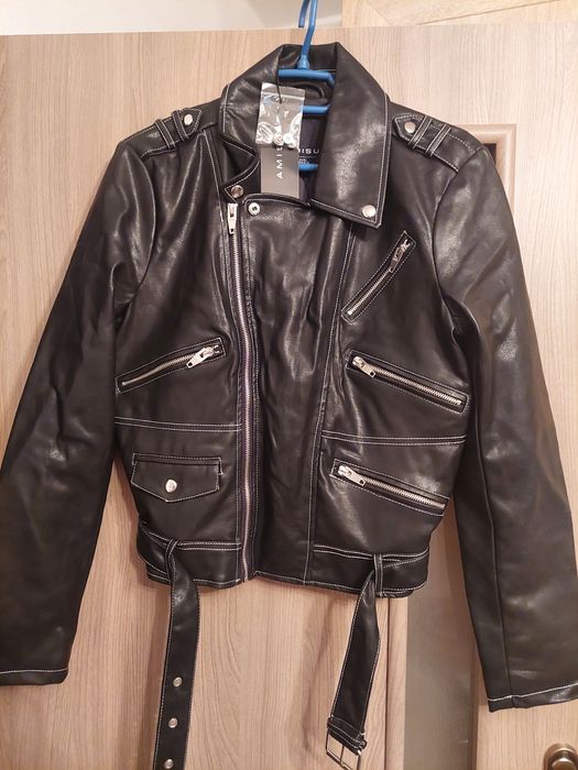 Geaca imitatie de piele