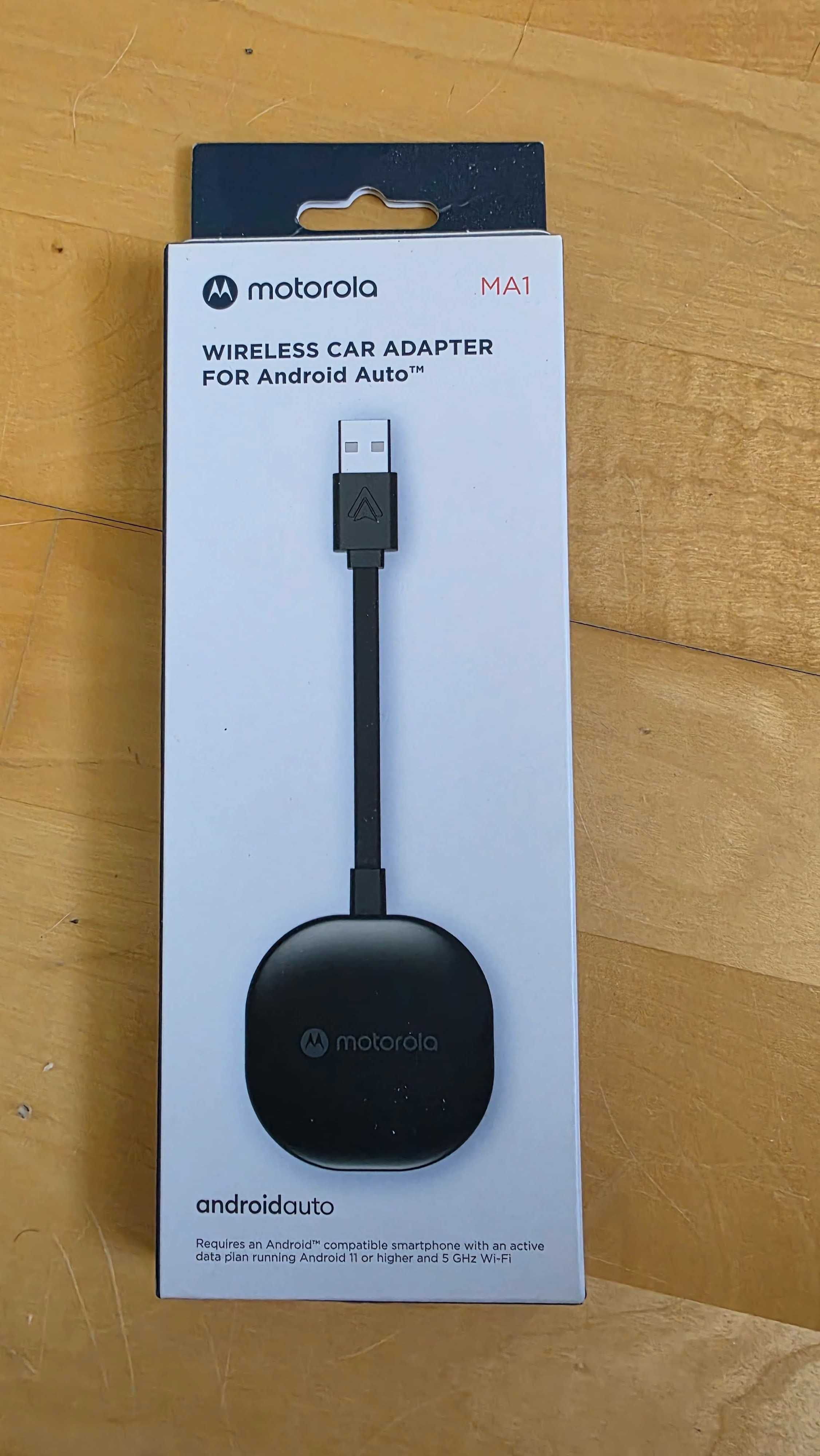 Motorola MA1 Android Auto Wireless. Perfect