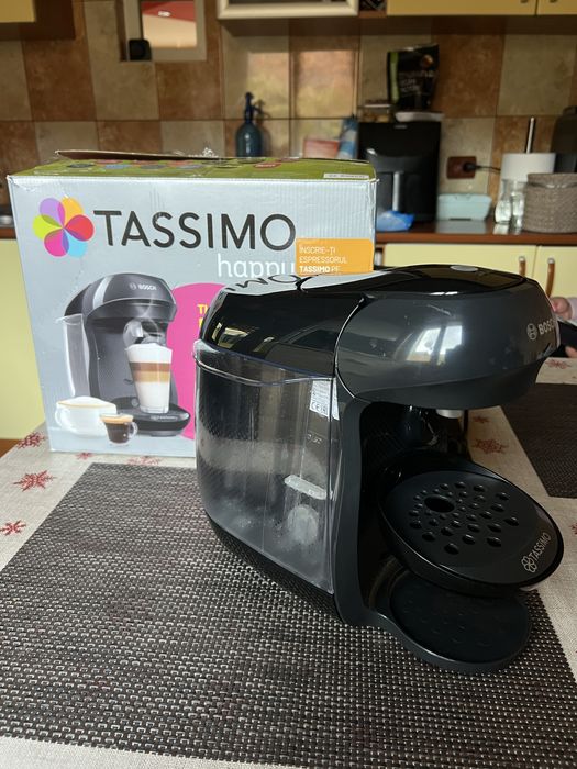 Espressor BOSCH Tassimo Happy TAS1002, 0.7l, 1400W, Negru