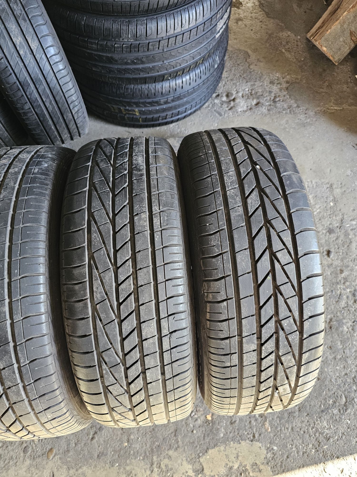 4 jante 5x112 cu anvelope vara 195 65 15 Goodyear