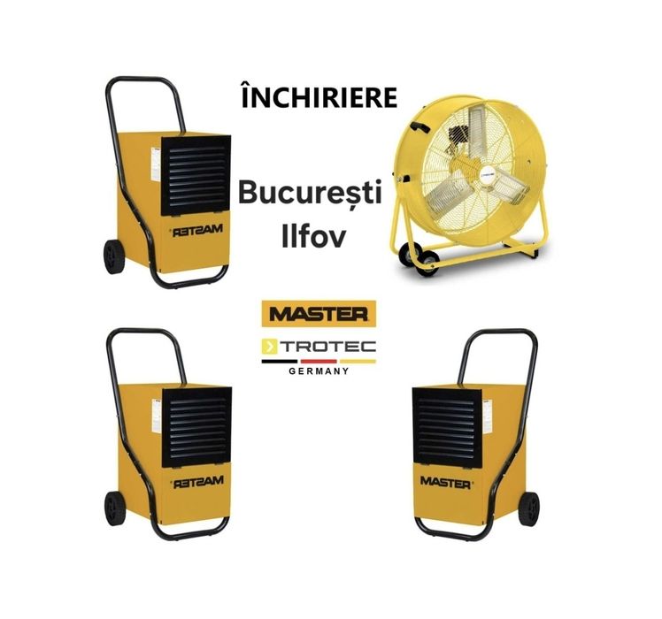 Inchiriez Dezumidificator Profesional MASTER Bucuresti Ilfov