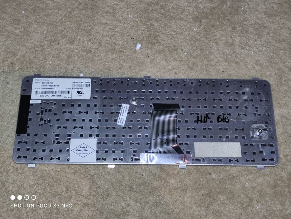 Tastatura Hp Compaq 610 Hp Compaq 615 - stare perfecta - Impecabila