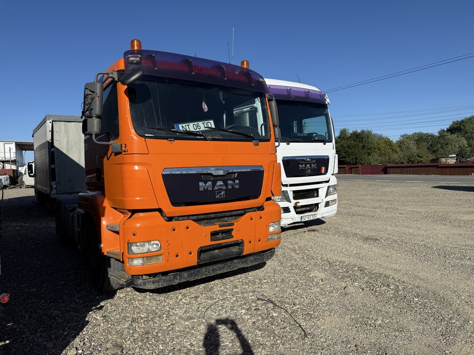 MAN TGA TGS - semiremorca basculabila