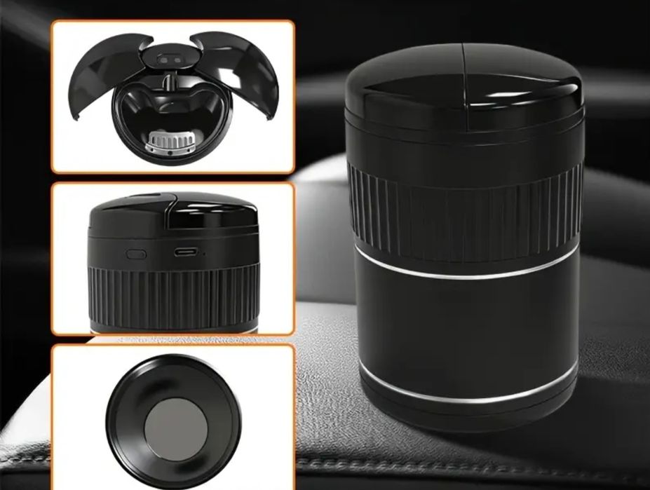 Смарт пепелник със сензор