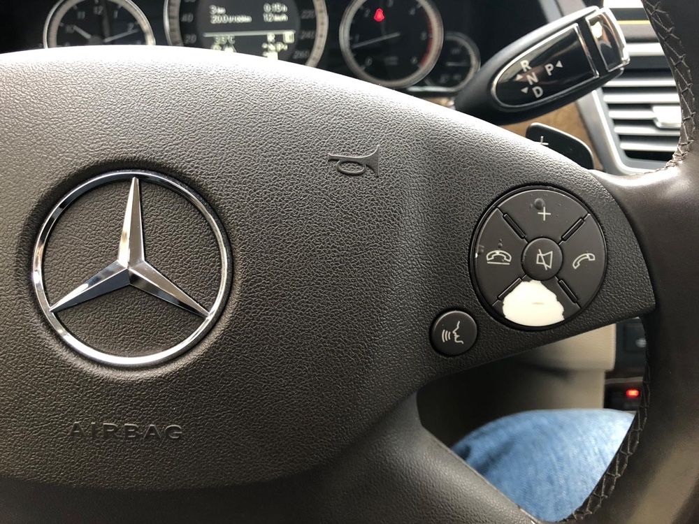 Mercedes stickere comenzi volan