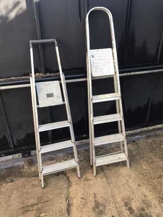 Стълби алуминиеви 150кг работна маса