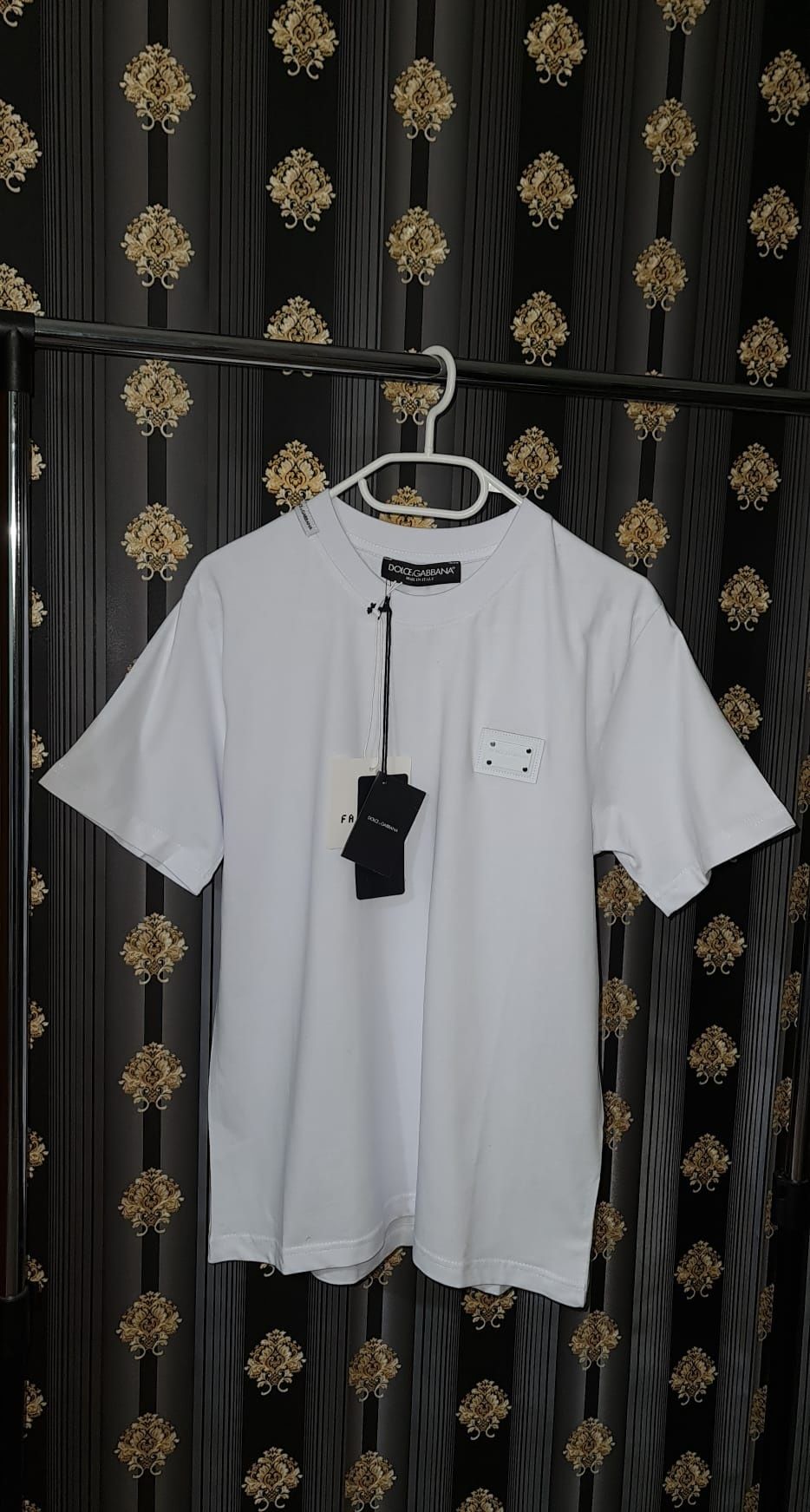 Tricou Dolce&Gabbana alb negru icon Icon Dsquared2