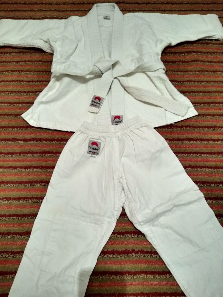 Costum echipament karate,aikido, kimono copii nou