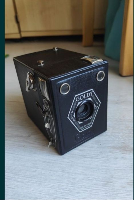 Aparat foto Goldy Objectif Menisque 6 x 9 120 Film-France Vintage 1947