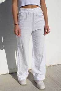 Бял модерен панталон Subdued - S размер