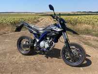 Yamaha wr 125 x супермото ендуро мотокрос мотоциклет