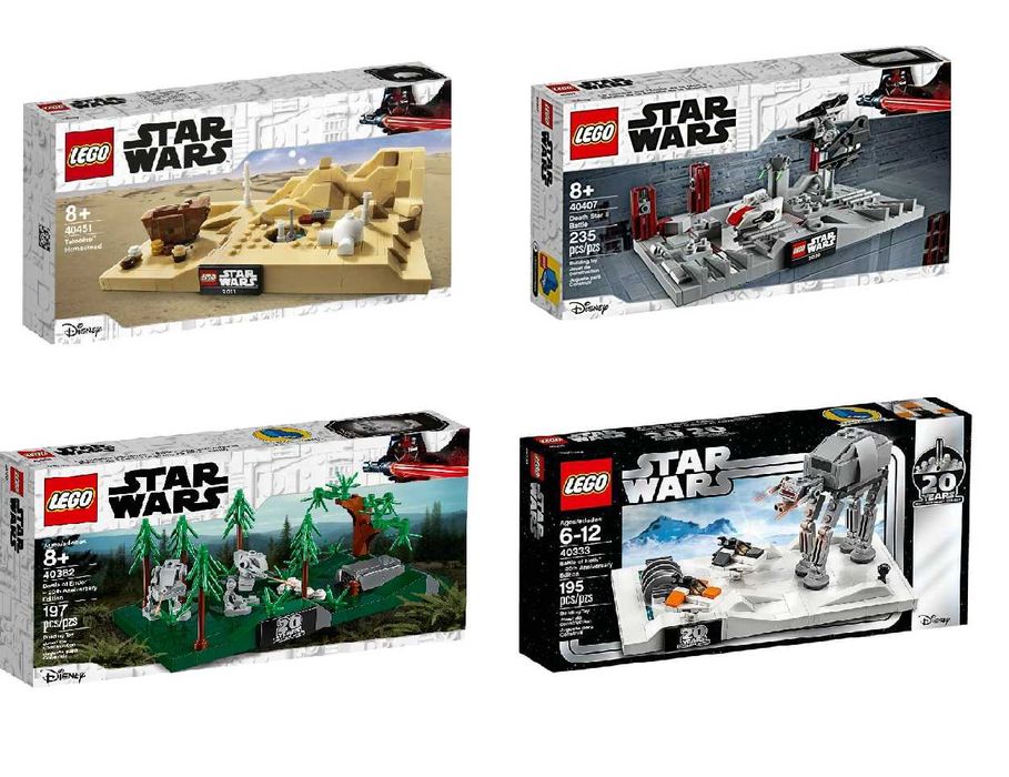 LEGO Star Wars 40451, 40407, 40362, 40333 - ORIGINAL - Nou Sigilat
