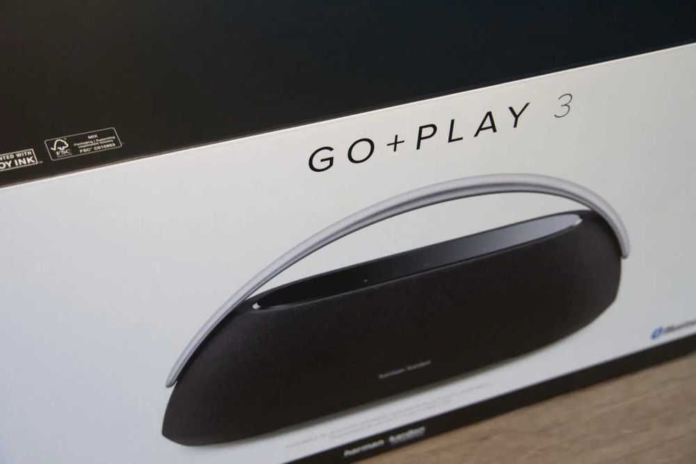 Boxa portabila Harman Kardon Go Play + 3. Noua! Pachet complet!