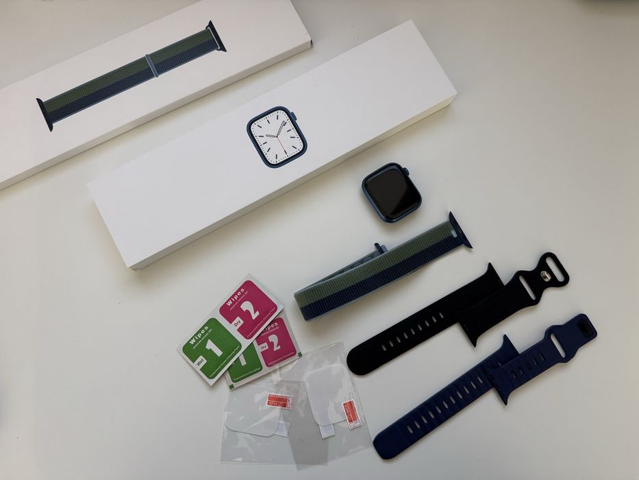 Apple Watch Series 7 Blue 45mm Cellular + GPS