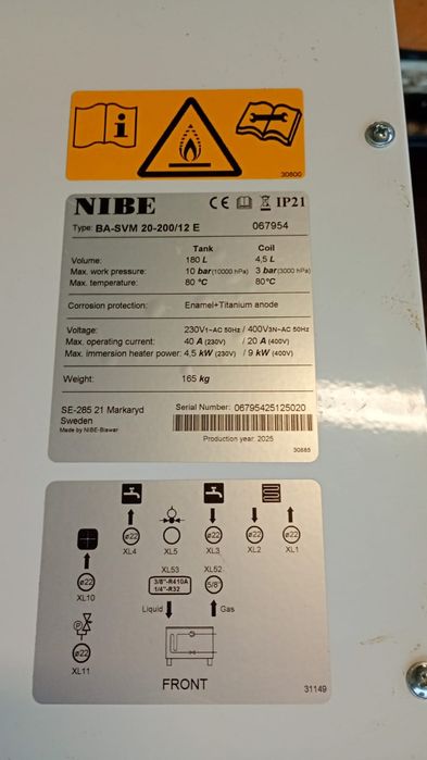 Se oferă spre vânzare pompe de căldură