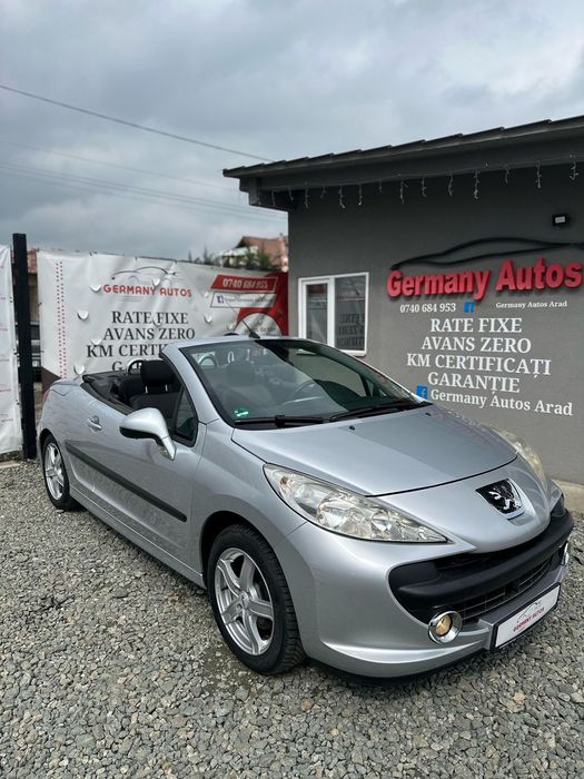 Peugeot 207 RATE/GARANTIE1.6benzina cabrio jante km reali