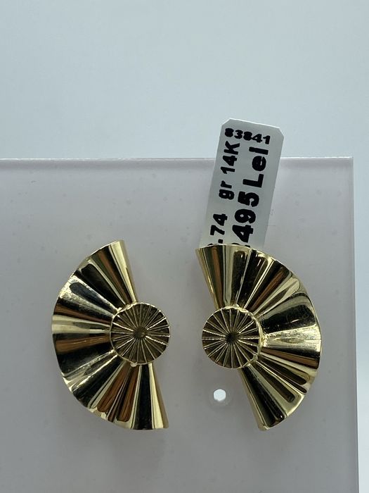 Cercei aur 14k , 6.74gr #45645