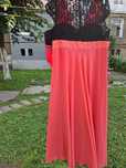 Rochie lunga purtata o singura data