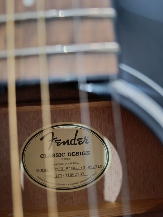 Chitară classic design Fender
