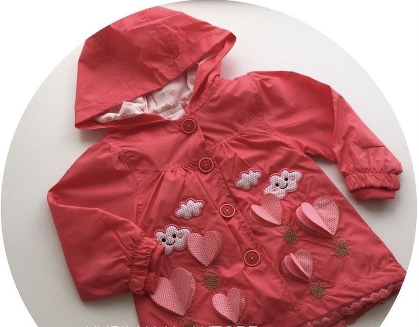 Плащ-ветровка на трикотажном подкладе