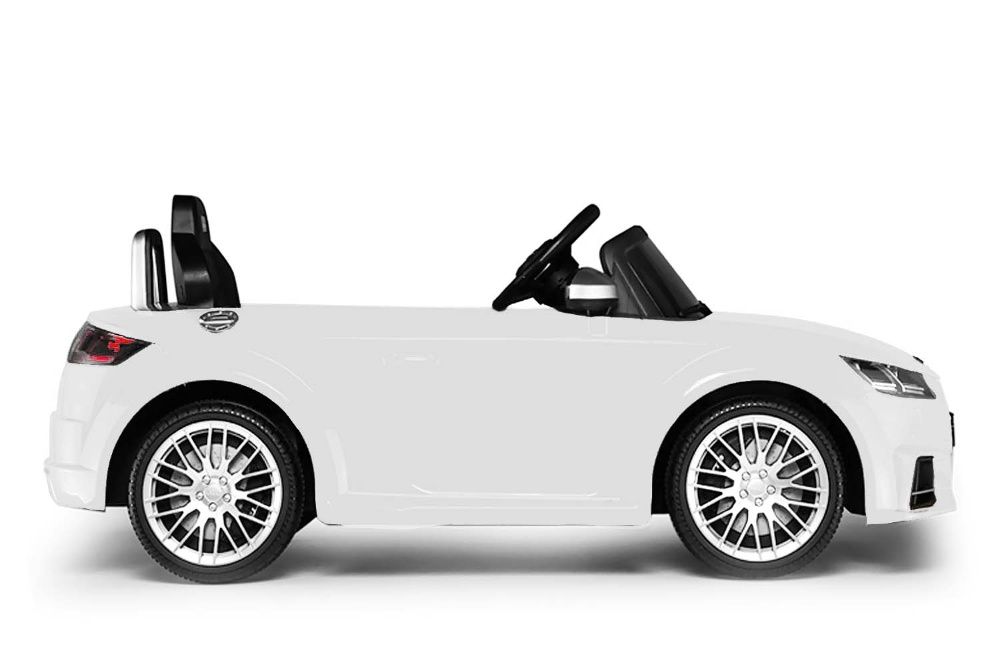 Masinuta electrica Kinderauto Audi TT RS 2x 30W STANDARD 12V #Alb