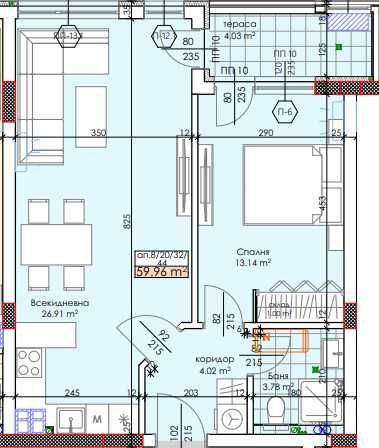Продава се Двустаен апартамент в Пловдив, Тракия - 75 кв.м за 1734 €/кв.м - Снимка #1