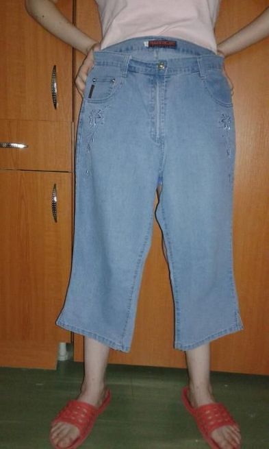 Lot Pantaloni blugi 3/4 _ Bermude Jeans Dama/Fete, M
