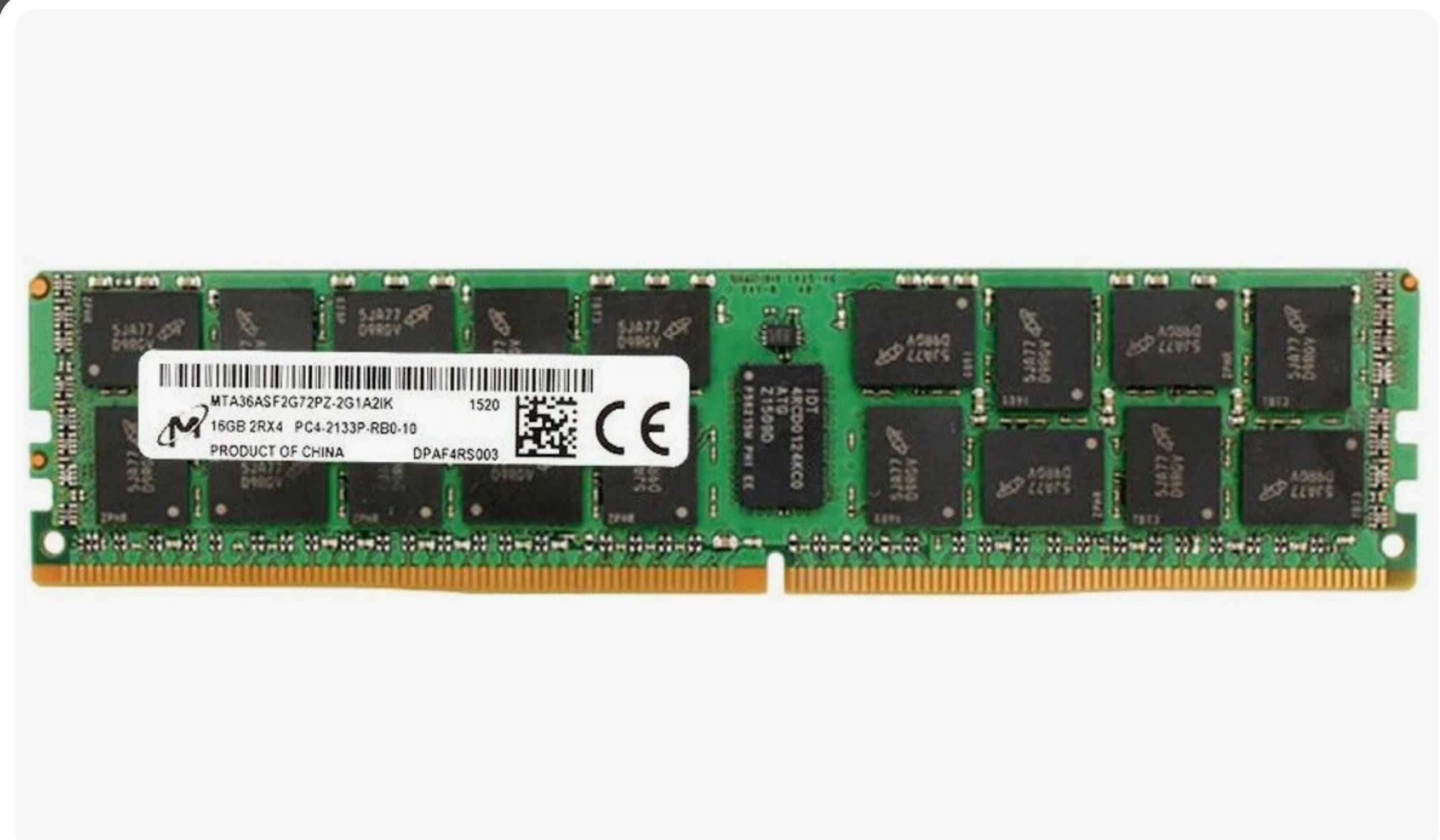 HP Оперативная память DDR4 - 16Гб 2133, DIMM, ECC, для сервера
