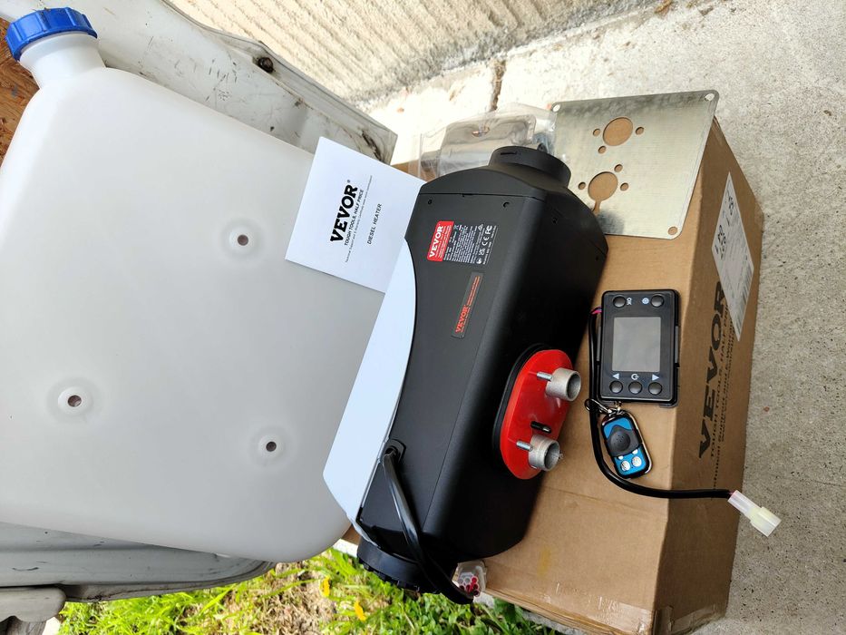 Sirocou/Incalzitor Vevor motorina 12V,putere 8kw Produs nou 2025!